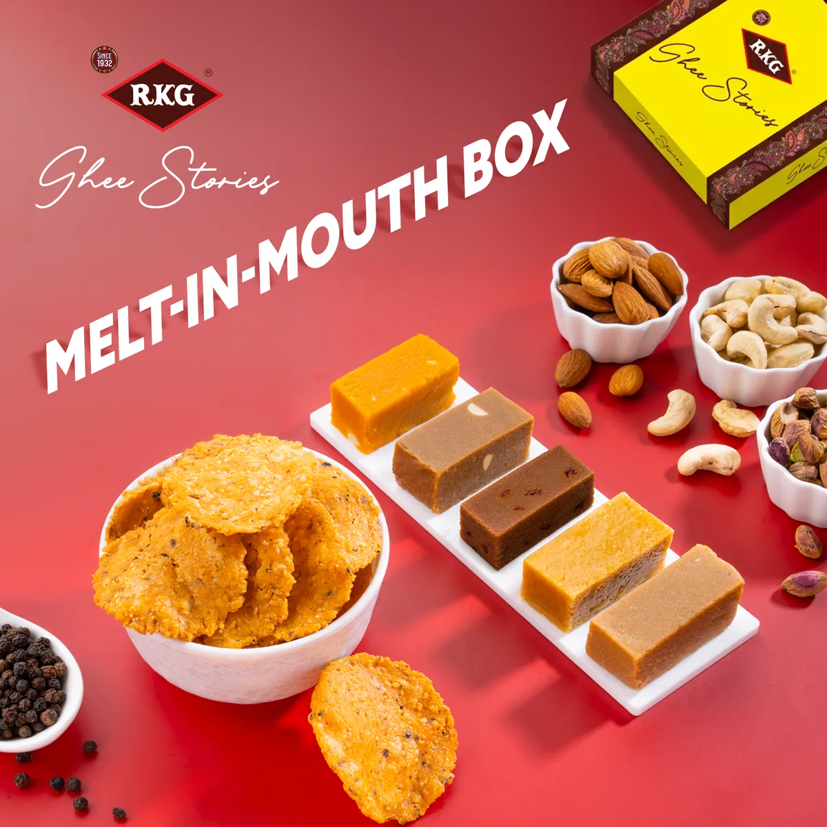 Small Box: Big Cravings — branded product photograph