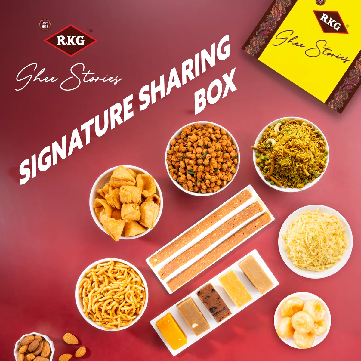Festive Feast Box — branded product photograph